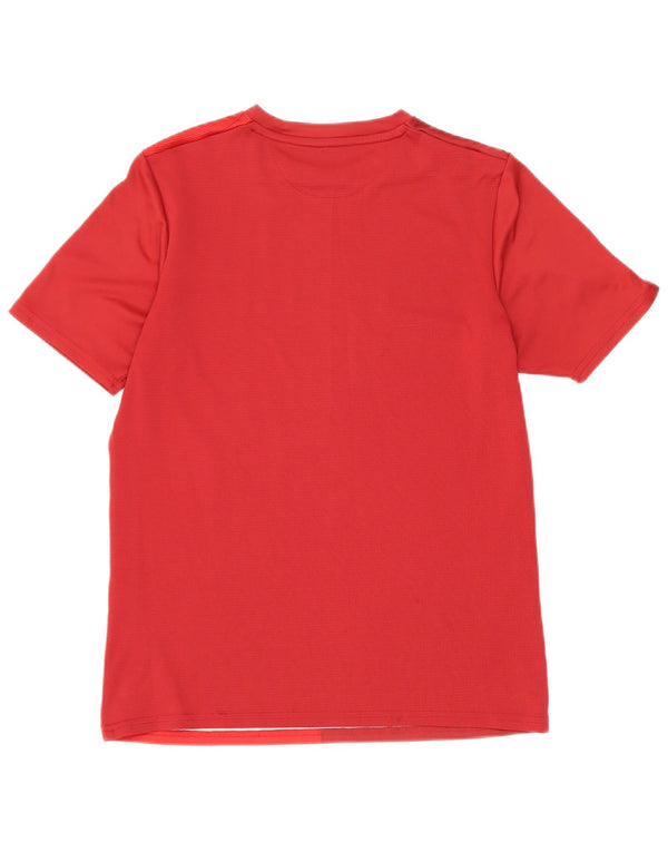 New Balance Liverpool Grafik-T-Shirt für Jungen, 10–11 Jahre, rotes Farbblockdesign