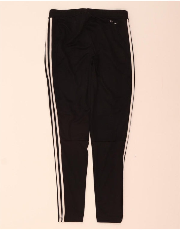 ADIDAS Damen Aeroready Trainingshose UK 8/10 Small Schwarz Polyester