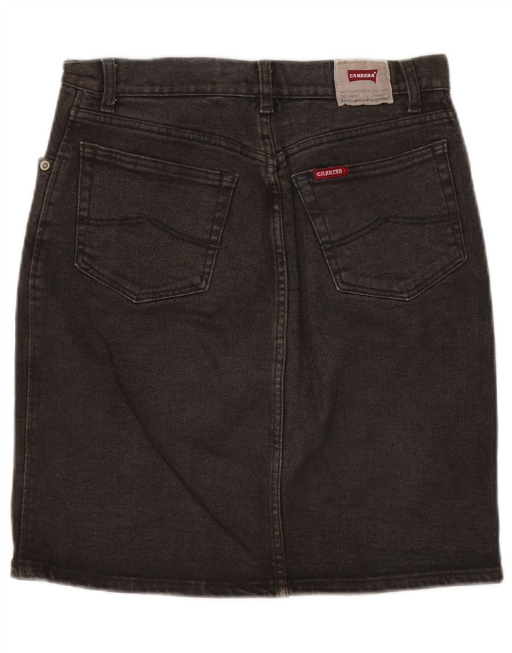 CARRERA Damen Jeansrock W28 Mittelschwarze Baumwolle