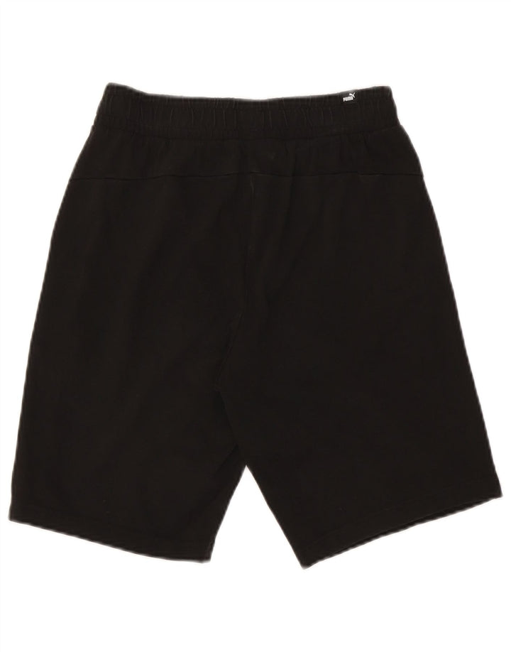 Puma Herren Sport Shorts Small Schwarz Baumwolle