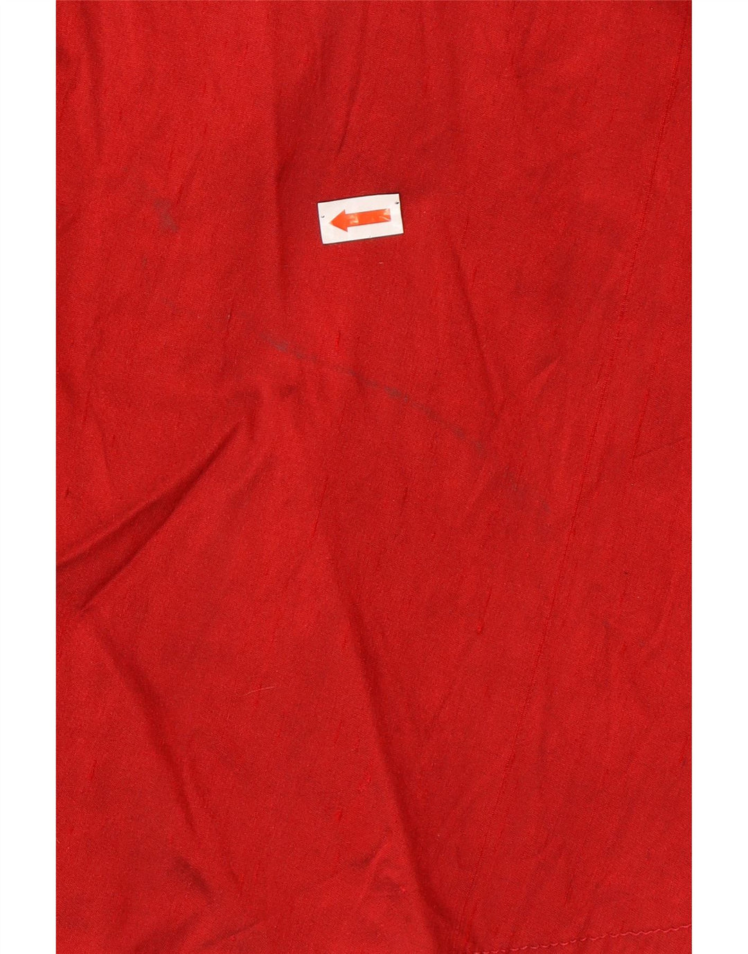 Vintage Damen High Waist Midi Flared Rock IT 40 Small W26 Rot