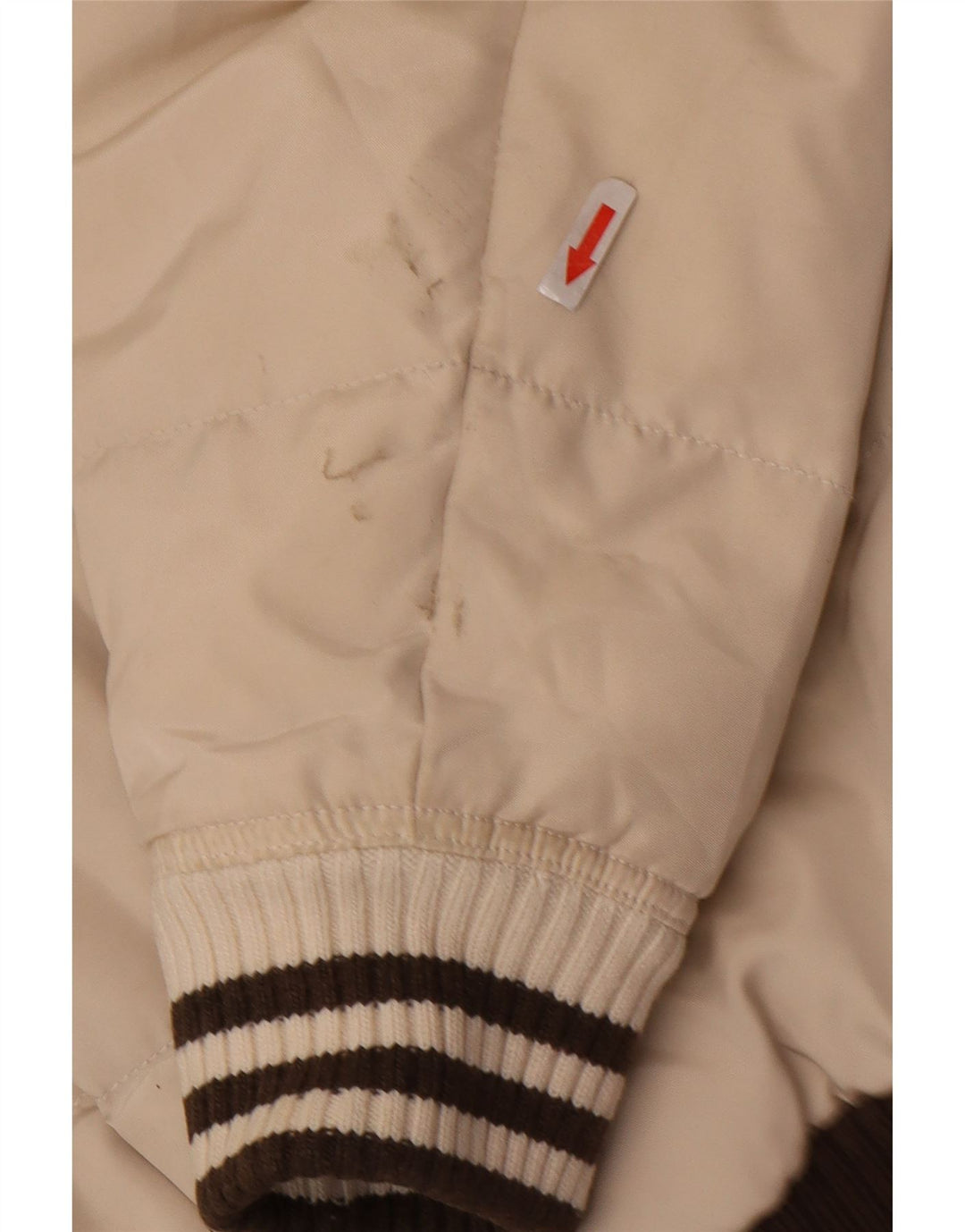 Harmont & Blaine Wattierte Herrenjacke UK 44 2XL Beige Colourblock Polyamid