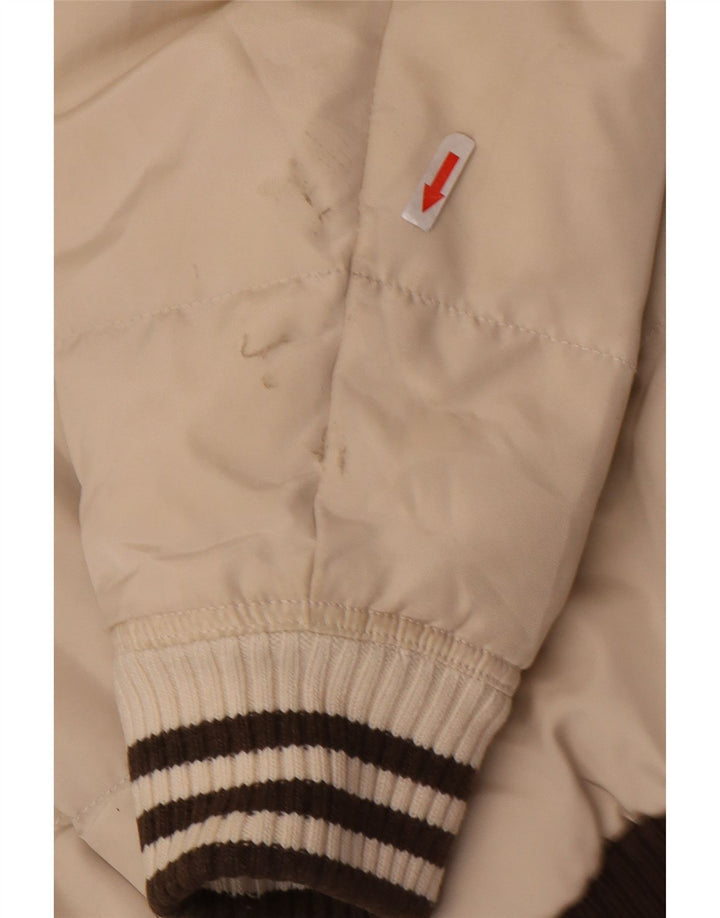 Harmont & Blaine Wattierte Herrenjacke UK 44 2XL Beige Colourblock Polyamid