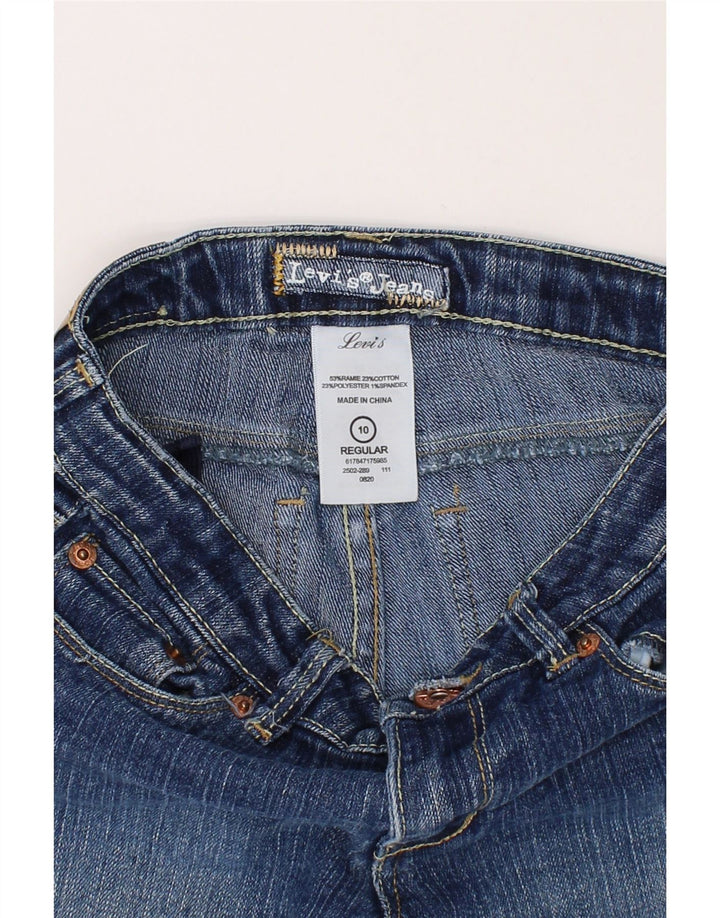 LEVI'S Boys Denim Shorts 9-10 Years W24 Blue Ramie Vintage Levi's and Second-Hand Levi's from Messina Hembry 