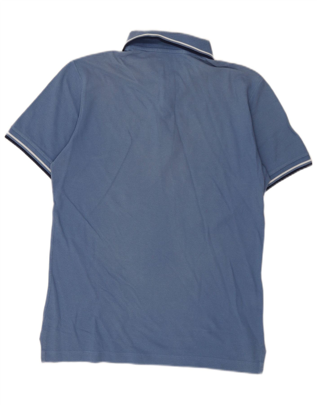 Fred Perry Herren-Poloshirt, kleine blaue Baumwolle