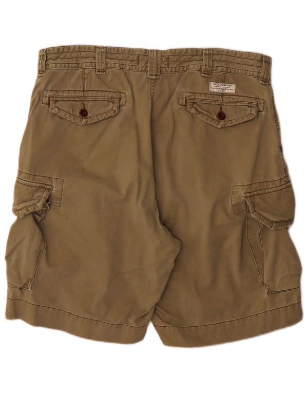 Polo Ralph Lauren Herren Cargoshorts W38 XL Khaki Baumwolle