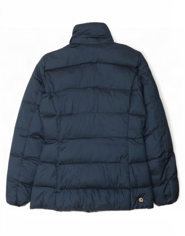 Colmar Damen Wattierte Jacke IT 42 Small Marineblau Polyester