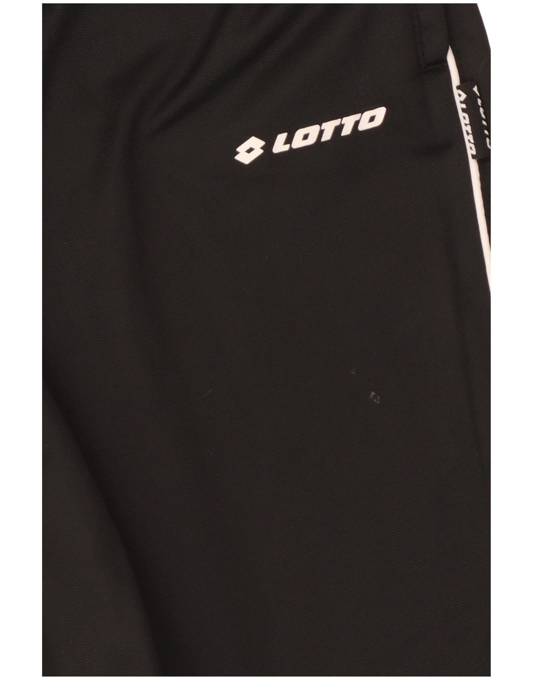 Lotto Herren-Trainingshose, Jogginghose, Größe L, Schwarz, Polyester
