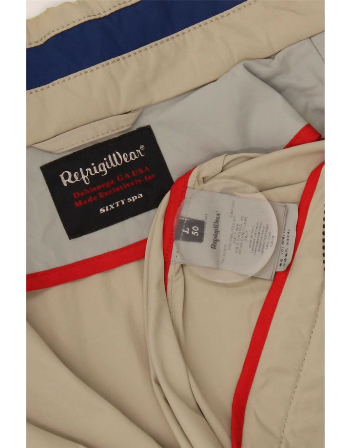 Refrigiwear Herren Bomberjacke IT 50 Large Khaki Nylon