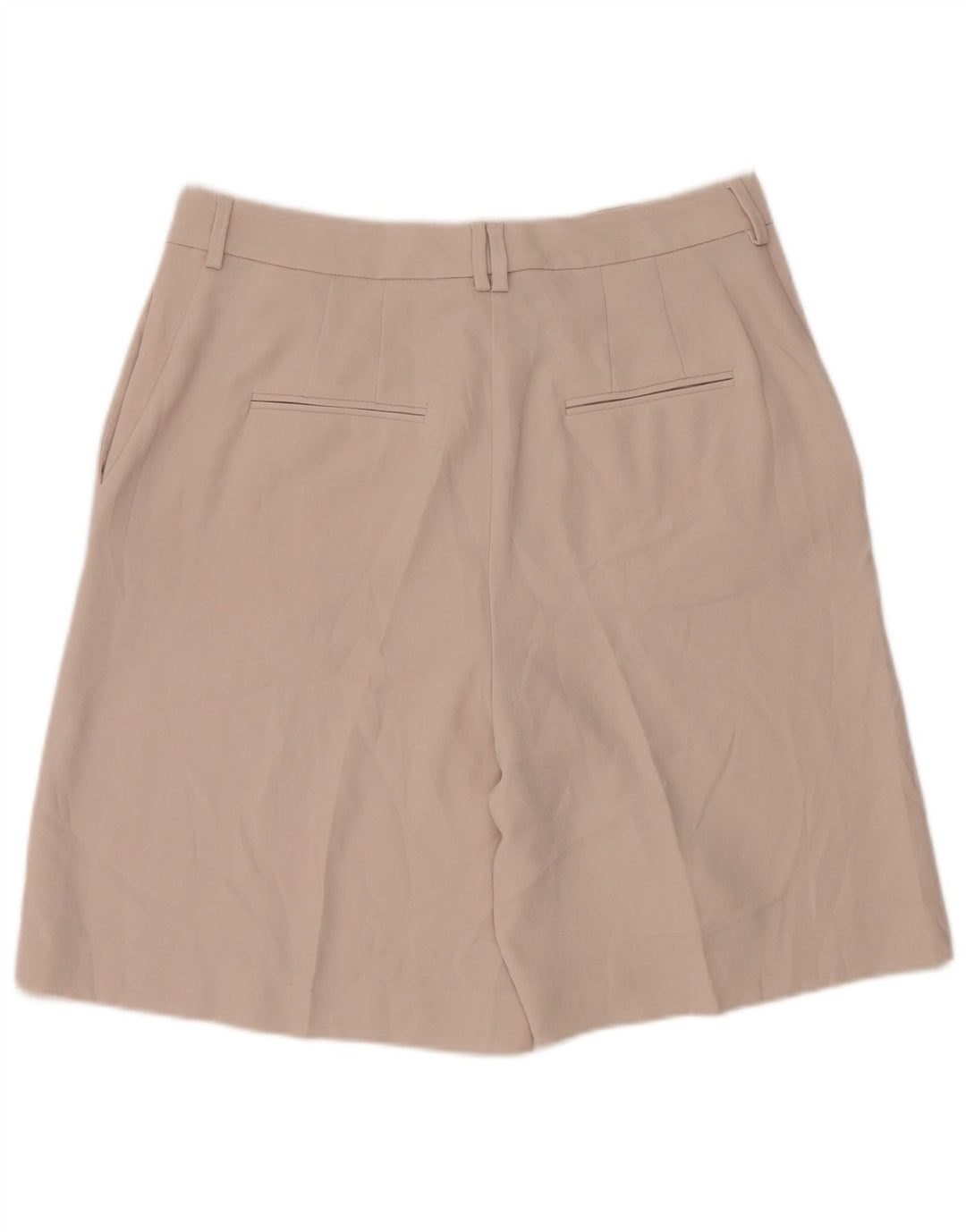 Marks & Spencer Damen Chinoshorts UK 12 Medium W30 Beige Polyester