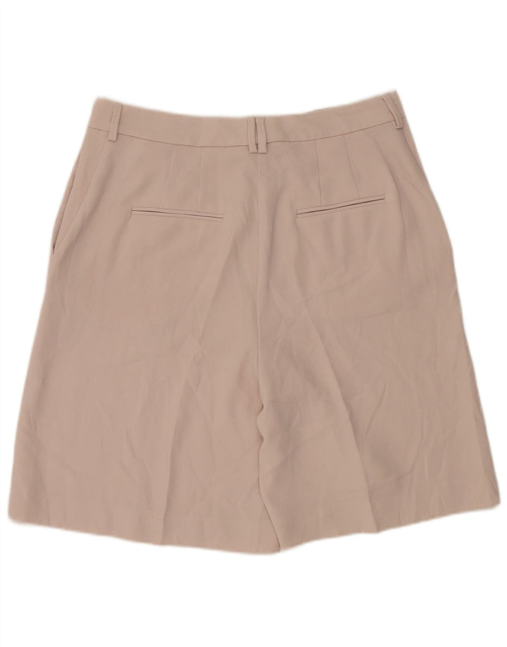 Marks & Spencer Damen Chinoshorts UK 12 Medium W30 Beige Polyester