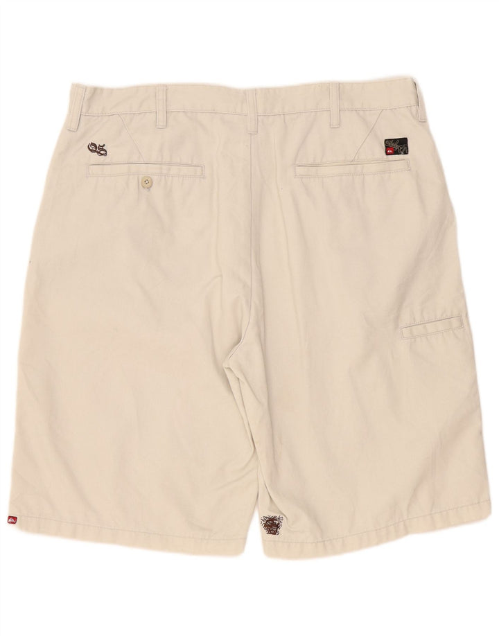 Quiksilver Herren-Freizeitshorts W38 XL Beige Polyester