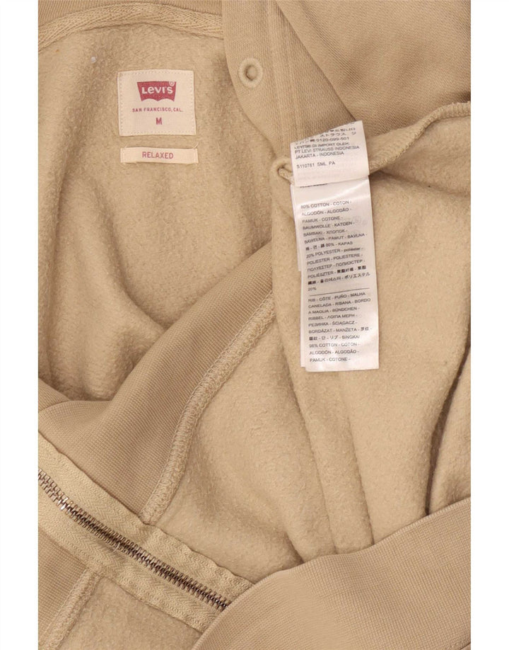 Levi's Herren Relaxed Fit Zip Hoodie Pullover Mittelbeige Baumwolle