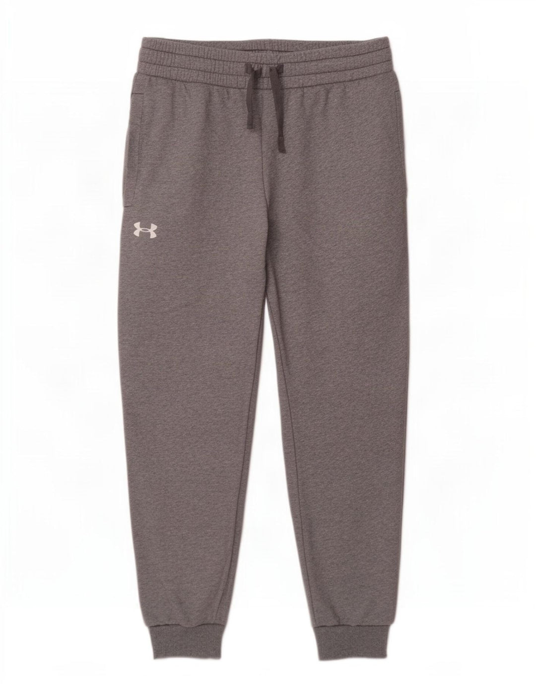 Under Armour Herren-Trainingshose, Jogginghose, mittelgrau gefleckte Baumwolle