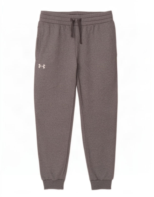 Under Armour Herren-Trainingshose, Jogginghose, mittelgrau gefleckte Baumwolle