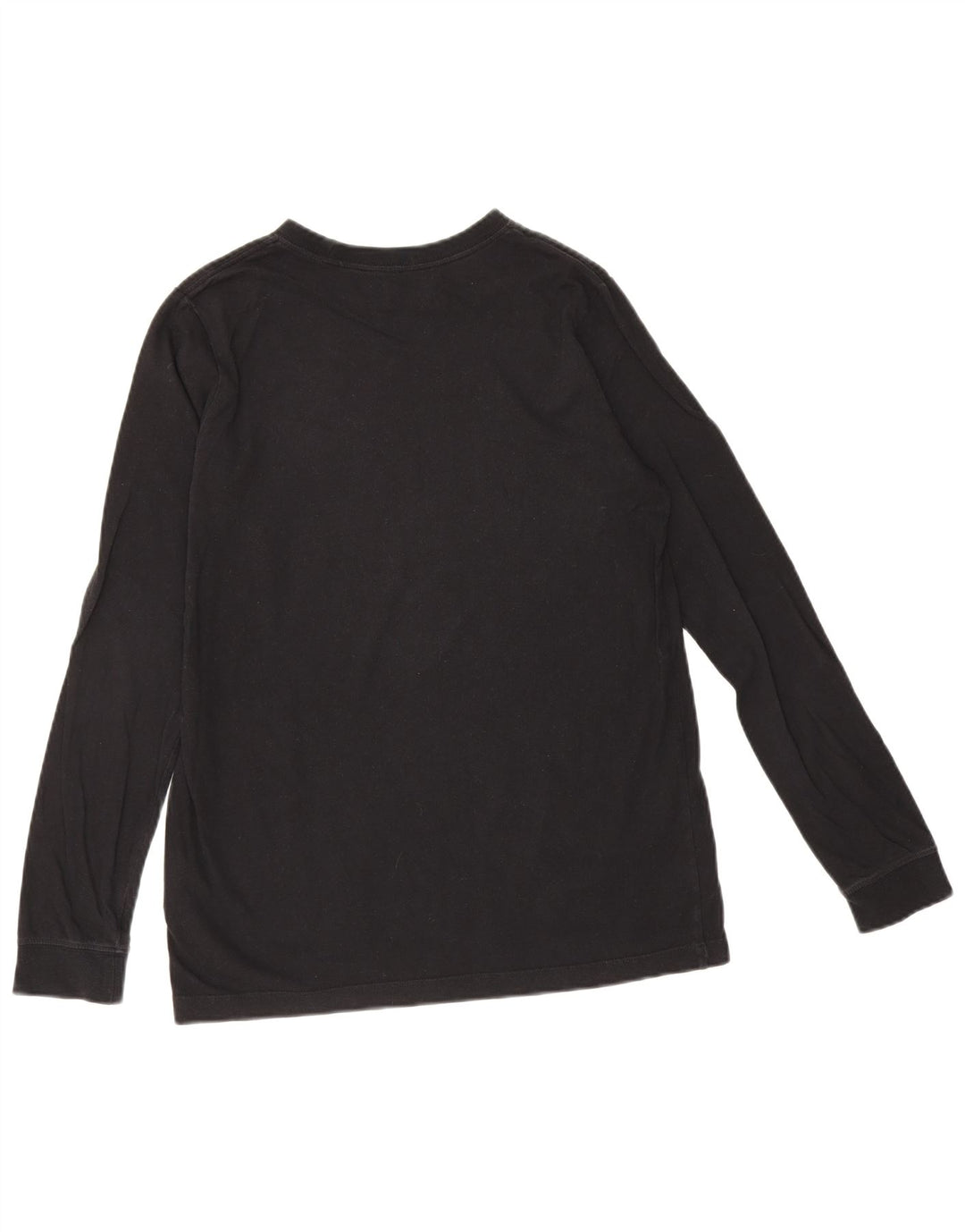 Nike Jungen-Top, langärmelig, 13–14 Jahre, XL, schwarze Baumwolle
