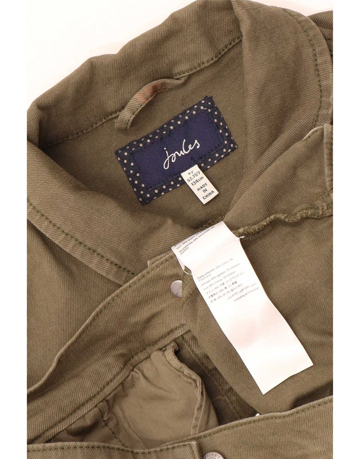Joules Jeansjacke für Jungen, 8–9 Jahre, Khaki, Baumwolle