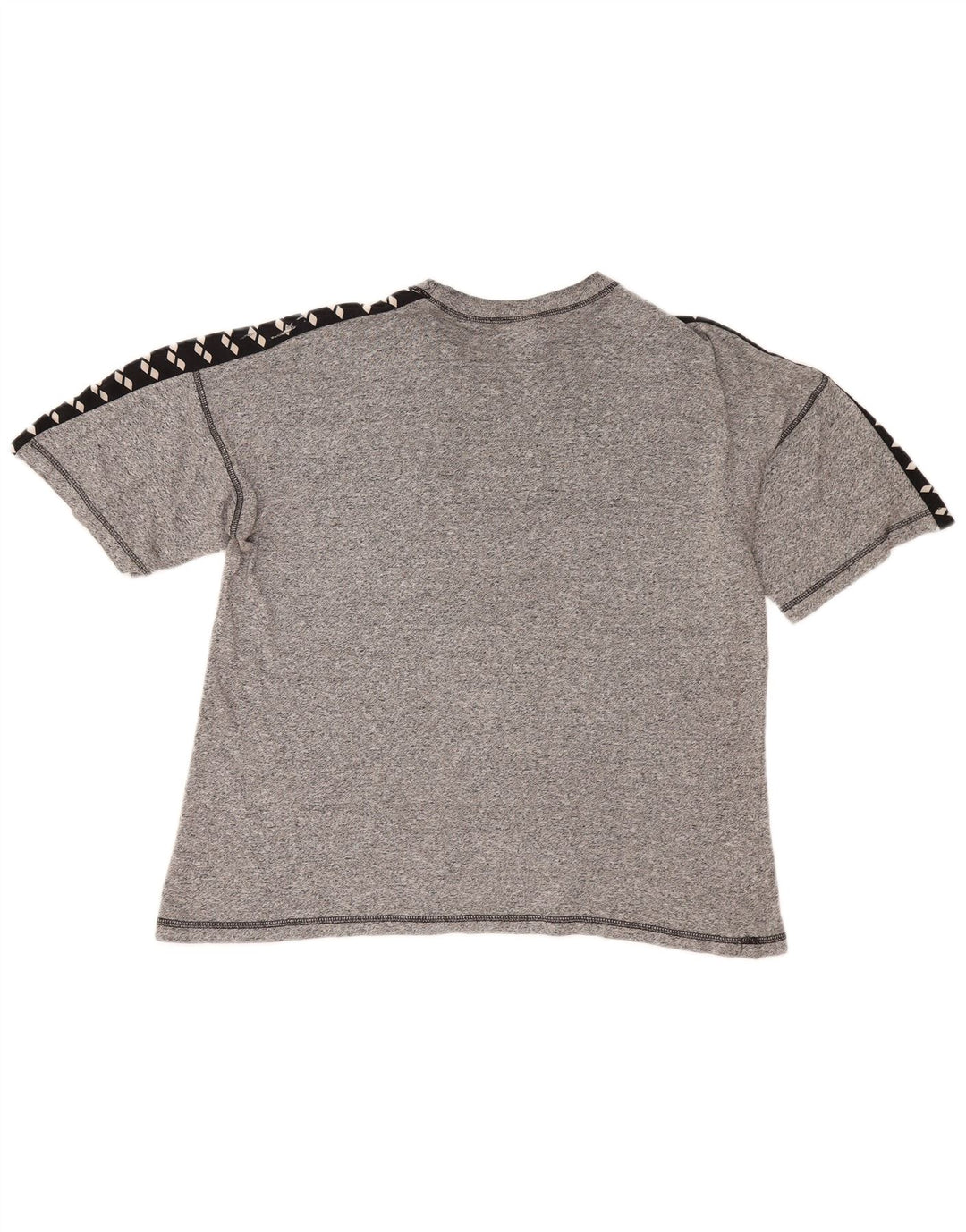 Arena Herren-T-Shirt mit Grafik, groß, Grau, Farbblock