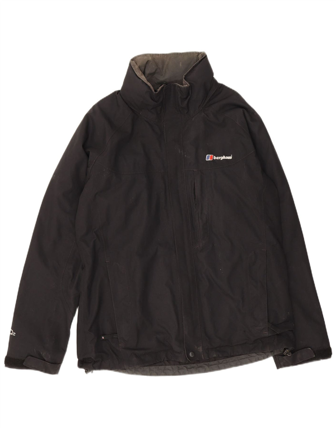 Berghaus Herren Regenjacke UK 38 Medium Schwarz Nylon