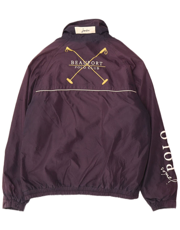 Joules Herren-Bomberjacke mit Grafik, UK 42, XL, Marineblau, Polyester