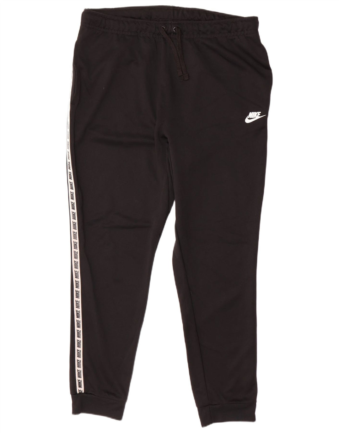 NIKE Herren-Trainingsanzug mit Grafik, Jogginghose, Größe L, Schwarz, Polyester