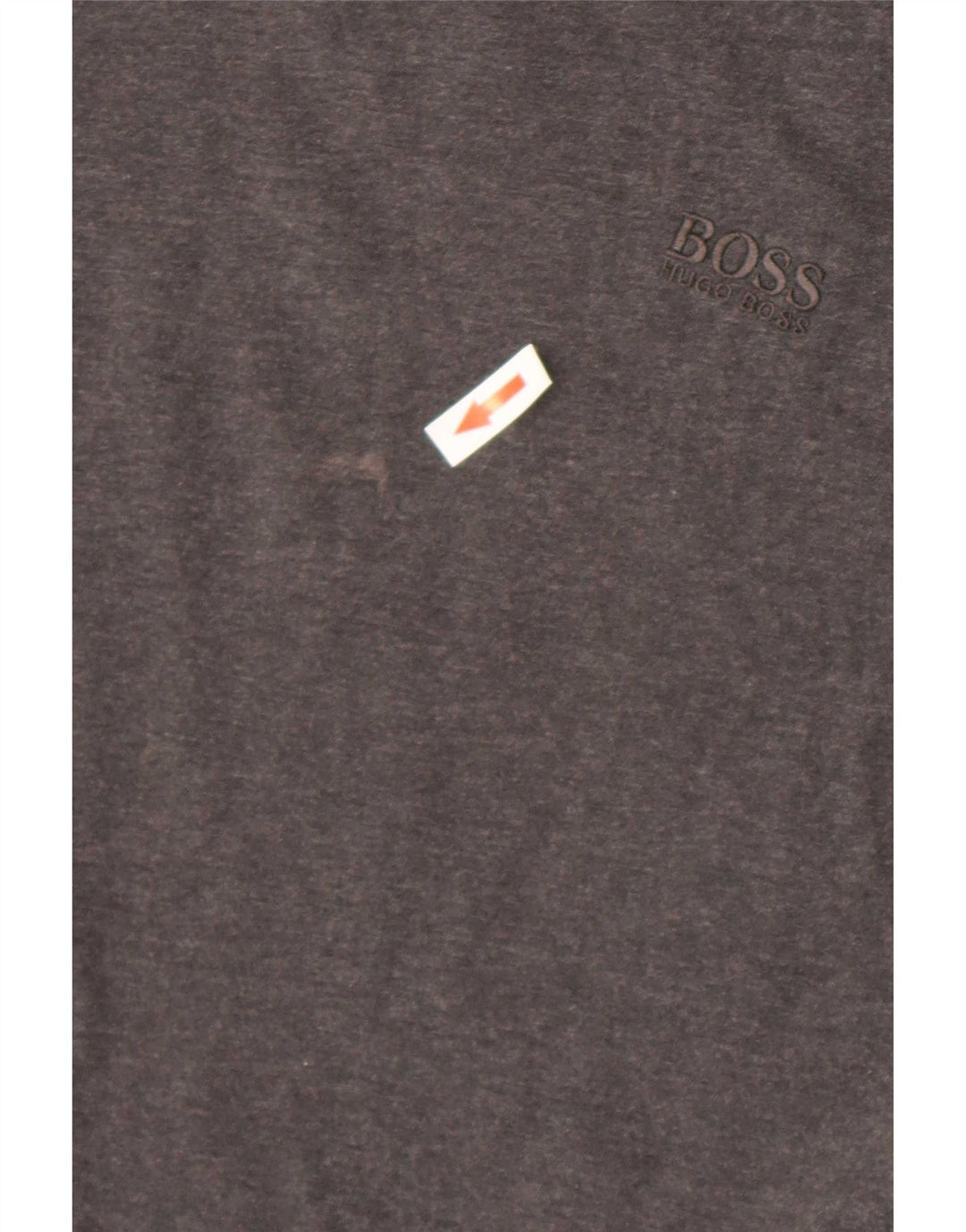 Hugo Boss Herren T-Shirt Top mittelgraue Baumwolle