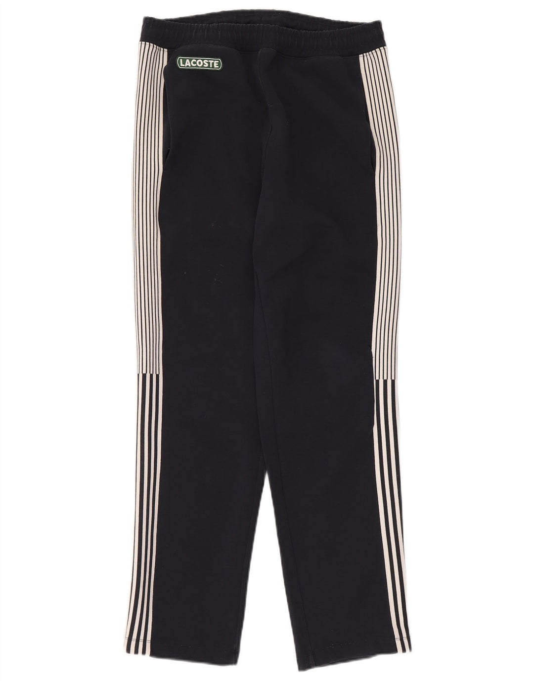 Lacoste Herren-Trainingshose, Größe 3, klein, marineblaue Baumwolle