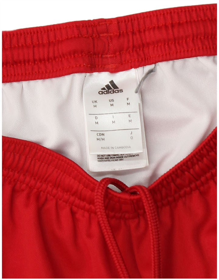 Adidas Herren Climalite Sport Shorts Mittelrotes Polyester