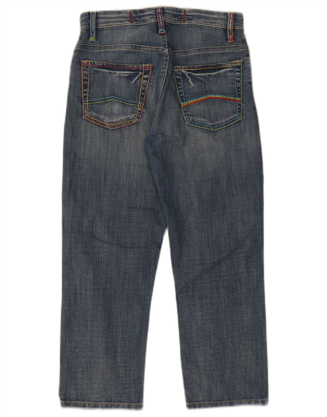 Marlboro Classics Damen Capri-Jeans W27 L22 Blaue Baumwolle
