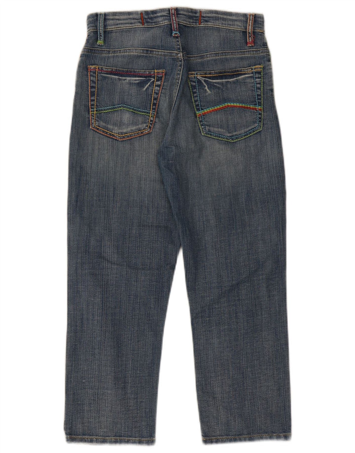 Marlboro Classics Damen Capri-Jeans W27 L22 Blaue Baumwolle