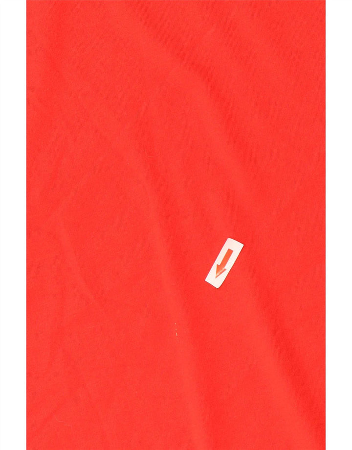 Champion Herren-T-Shirt mit Grafik, Größe L, Rot, Farbblock