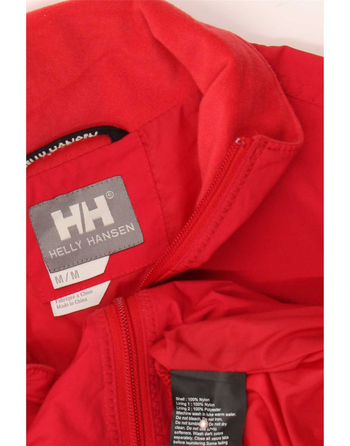 Helly Hansen Herren Bomberjacke UK 38 Mittelrotes Nylon