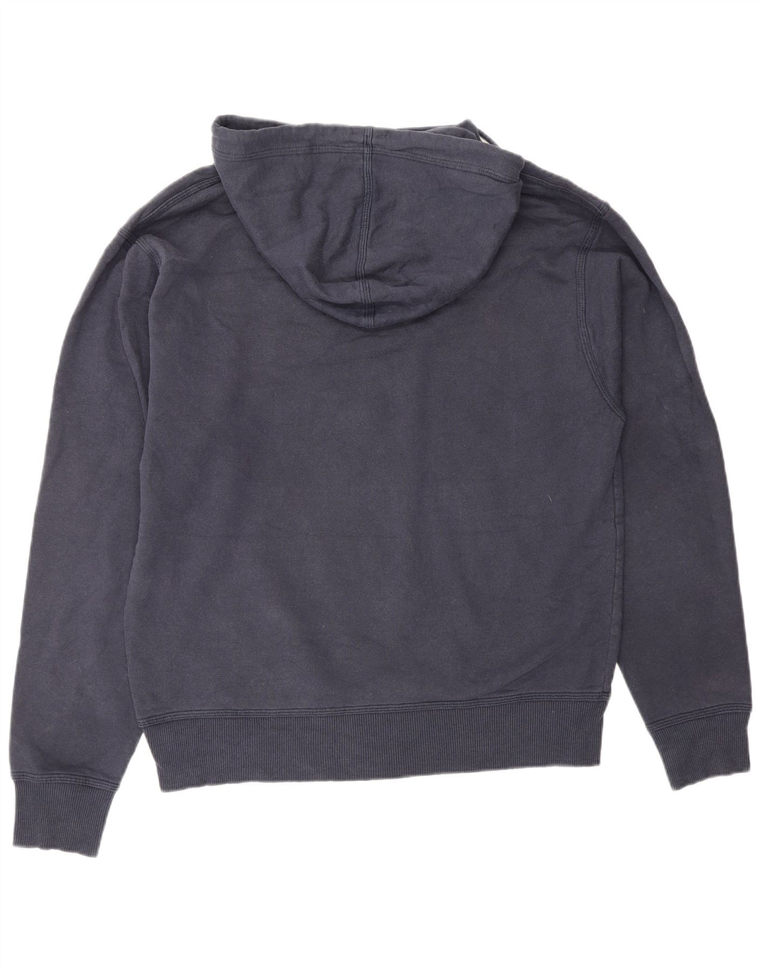CHAMPION Mens Hoodie Jumper Small Navy Blue Cotton