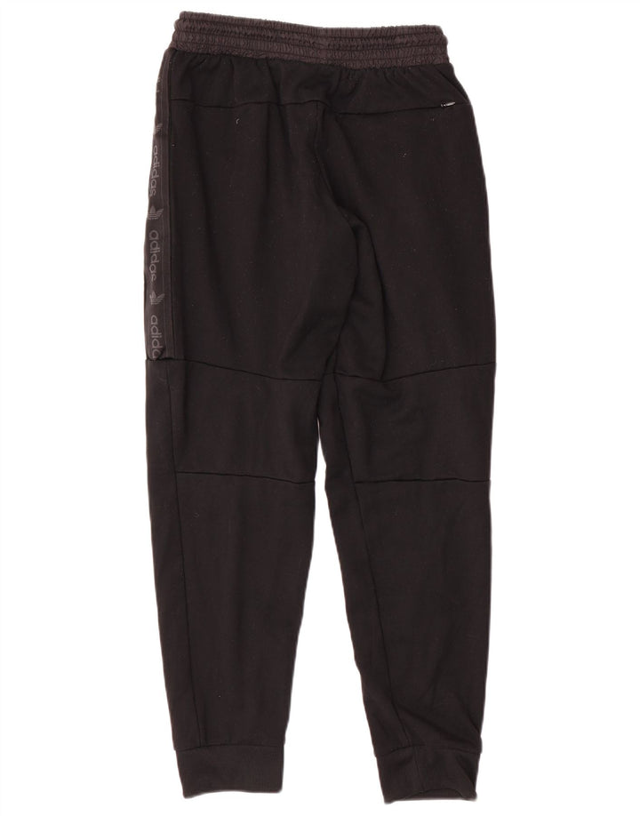 Adidas Herren-Trainingshose mit Grafik, mittelschwarz, Polyester