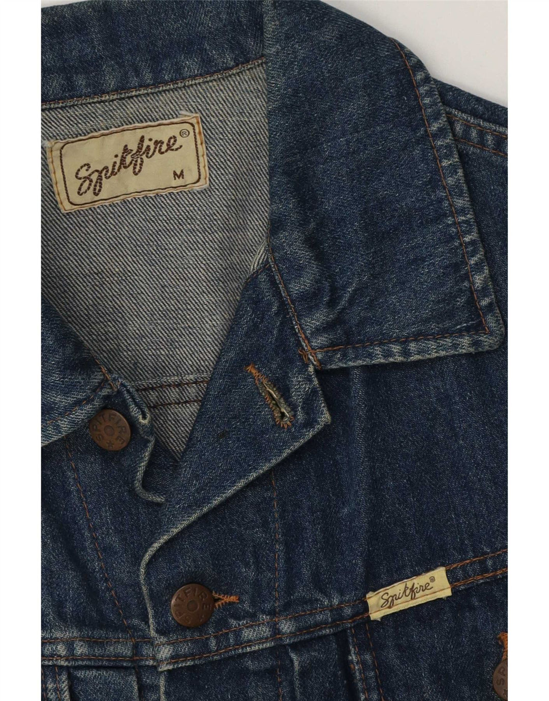 Spitfire Herren-Jeansweste, UK 38, mittleres Marineblau