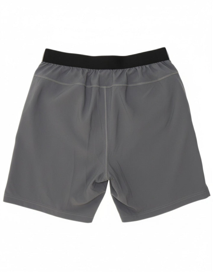 REEBOK Mens Sport Shorts Large  Grey Polyester