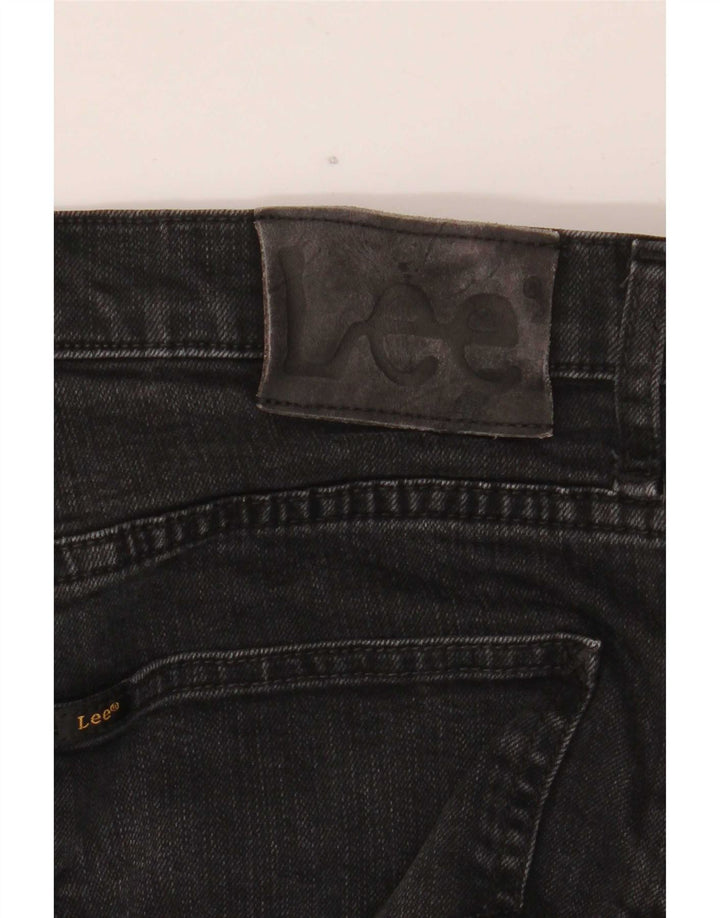 Lee Herren Straight Jeans W30 L27 Schwarz