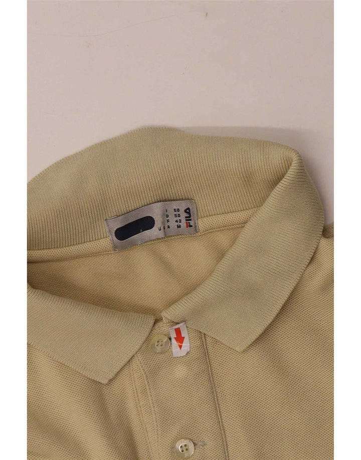 Fila Herren Poloshirt IT 50 Mittelbeige Baumwolle