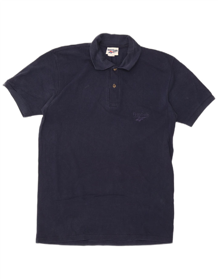 REEBOK Herren-Poloshirt, groß, Marineblau