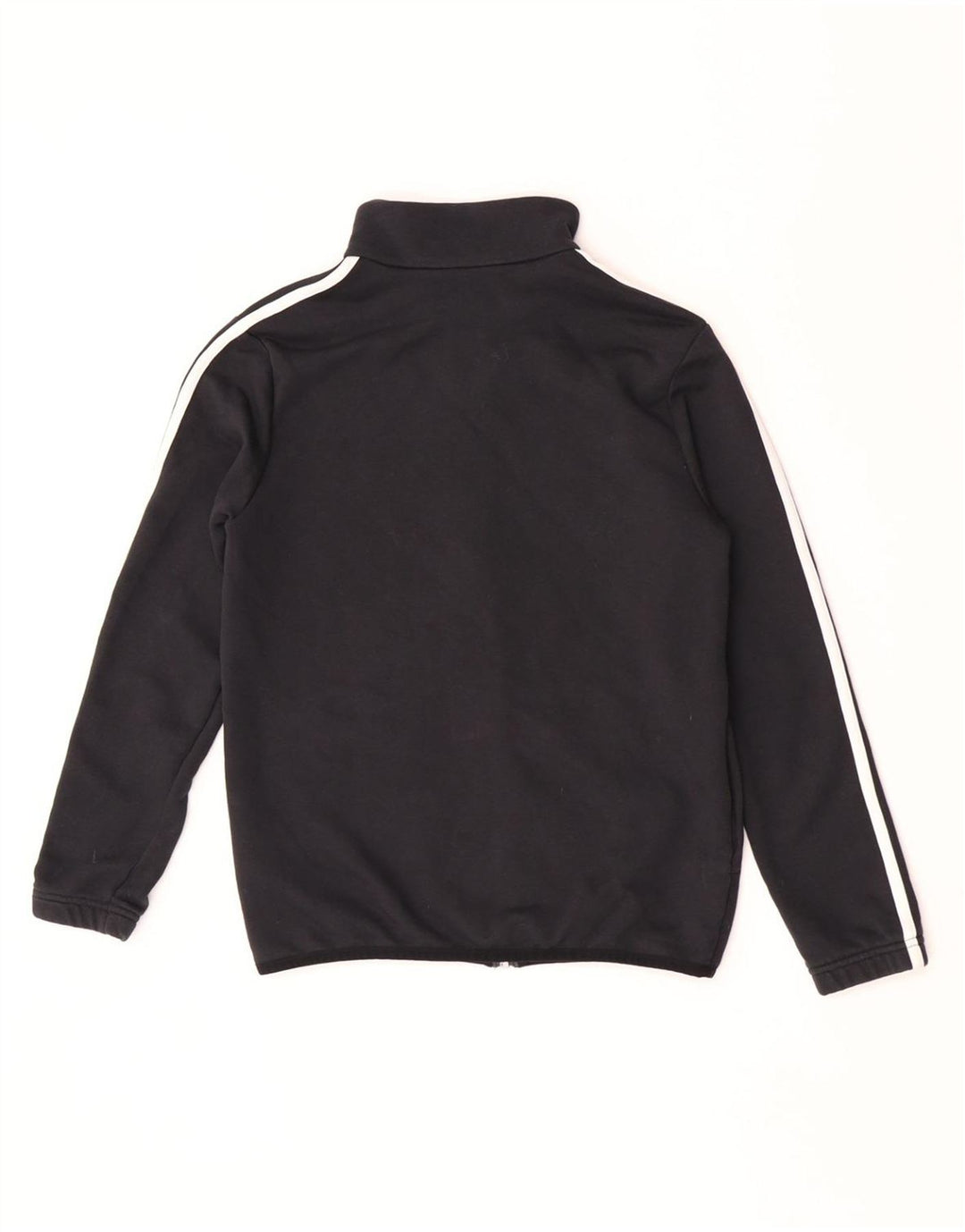 Adidas Jungen-Trainingsanzug-Top-Jacke, 11–12 Jahre, schwarze Baumwolle