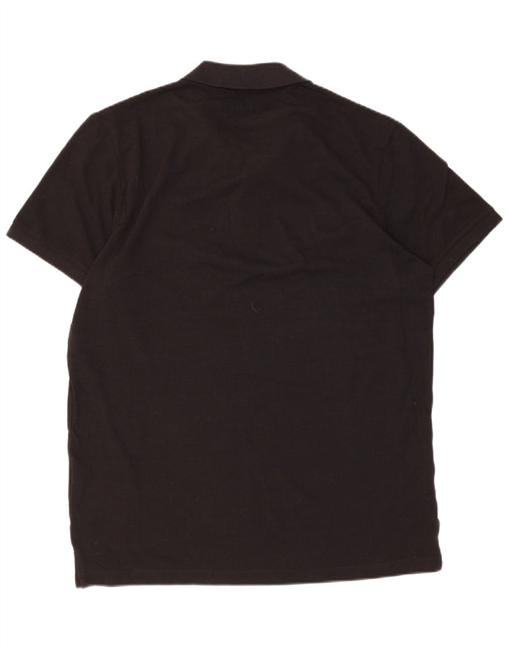 Jack & Jones Herren-Poloshirt, groß, schwarze Baumwolle