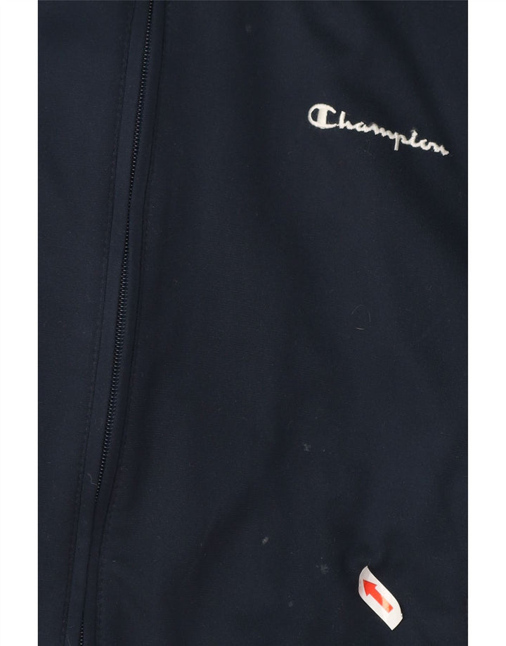 Champion Herren-Trainingsanzug-Oberteil, Mittelgroßes marineblaues Polyester