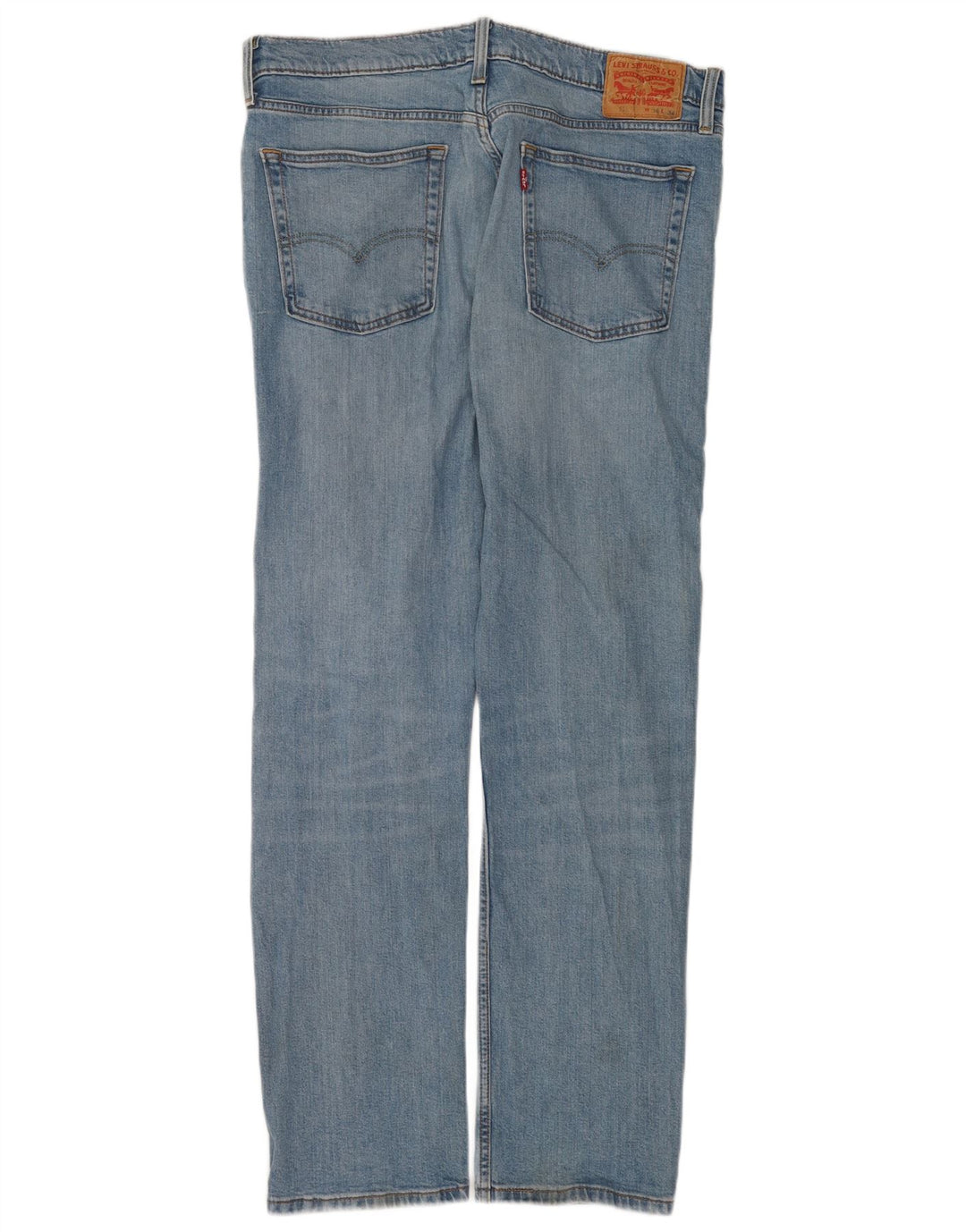 Levi's Herren 516 Straight Jeans W36 L34 Blaue Baumwolle