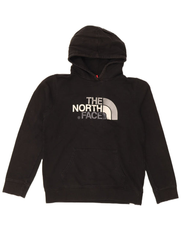 The North Face Jungen-Pullover mit grafischem Kapuzenpullover, 15–16 Jahre, XL, schwarze Baumwolle