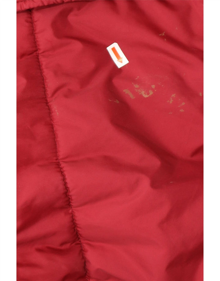Vintage Herren Wattierte Jacke UK 42 XL Rot