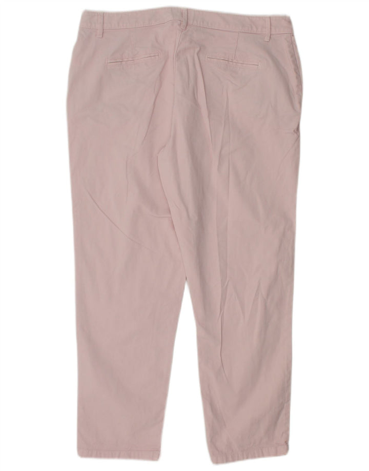 JOULES Damen Tapered Chino-Hose, UK 14, Größe L, W32, L25, Rosa, Baumwolle