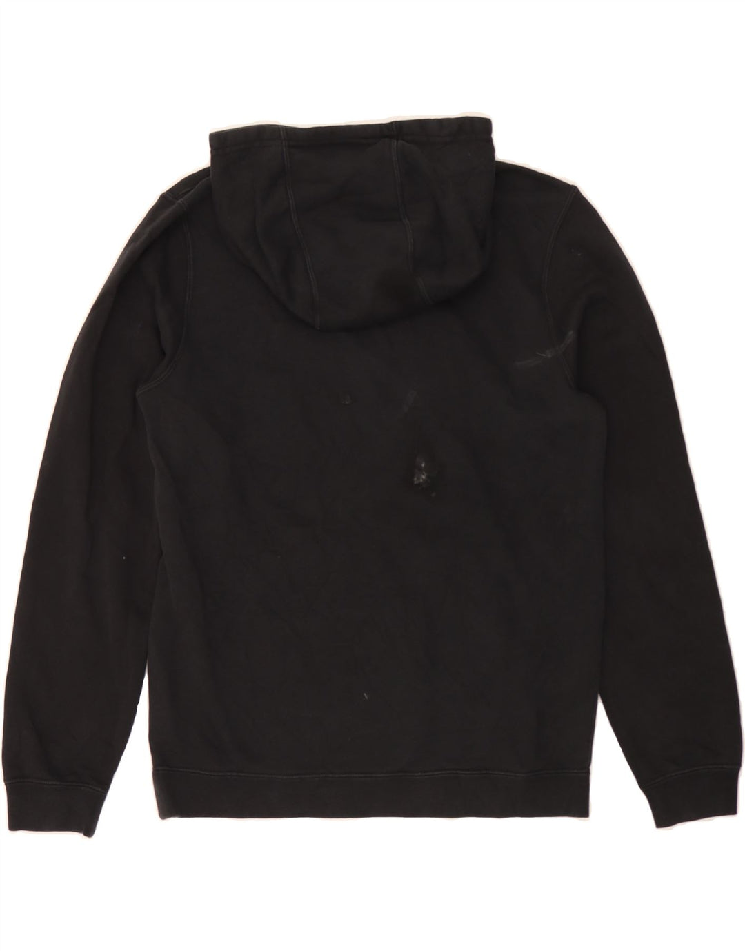 NIKE Mens Graphic Hoodie Jumper Small Black Cotton Vintage Nike and Second-Hand Nike from Messina Hembry 