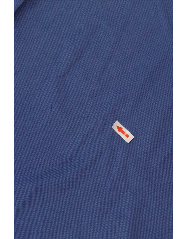 Sergio Tacchini Herren-Poloshirt, große blaue Baumwolle