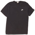 Nike Herren T-Shirt Top Large Schwarz Baumwolle