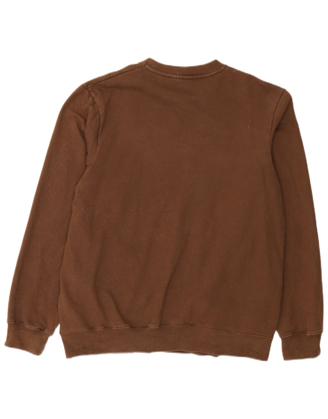 Nike Herren-Sweatshirt mit Grafik, UK 39/41, mittelbraune Baumwolle